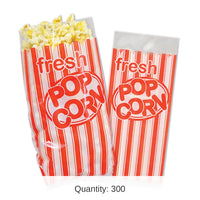 300 Pack Bulk Plastic Popcorn Party Bags
