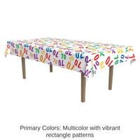 12 Pack Bulk 70th Birthday Party Tablecover