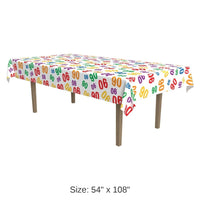 12 Pack Bulk 90th Birthday Party Tablecover