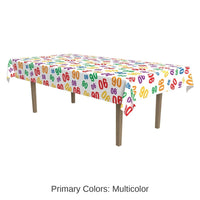 12 Pack Bulk 90th Birthday Party Tablecover