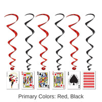 30 Piece Bulk Playing Card Party Whirls