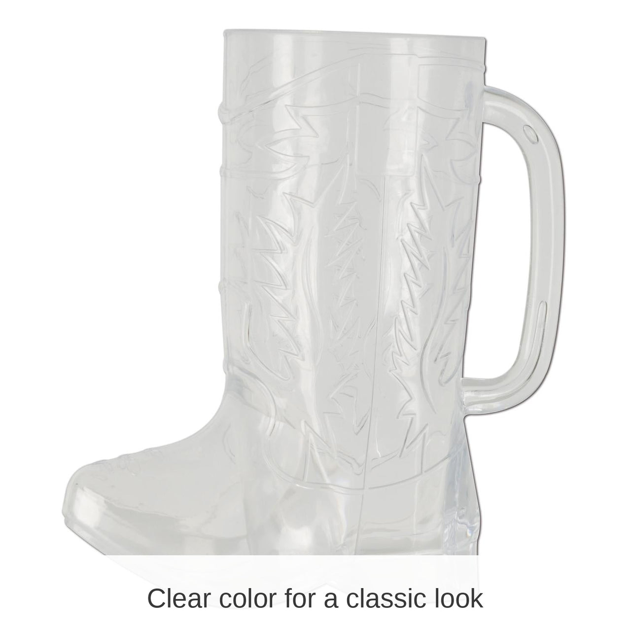 12 Pack Bulk Plastic Cowboy Boot Mug