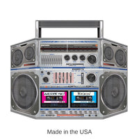 6 Pack Bulk Boom Box Party Stand-Up Decoration