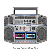 6 Pack Bulk Boom Box Party Stand-Up Decoration