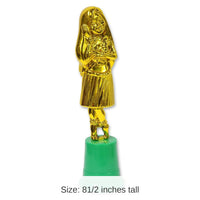 6 Pack Bulk Luau Party Hula Girl Award