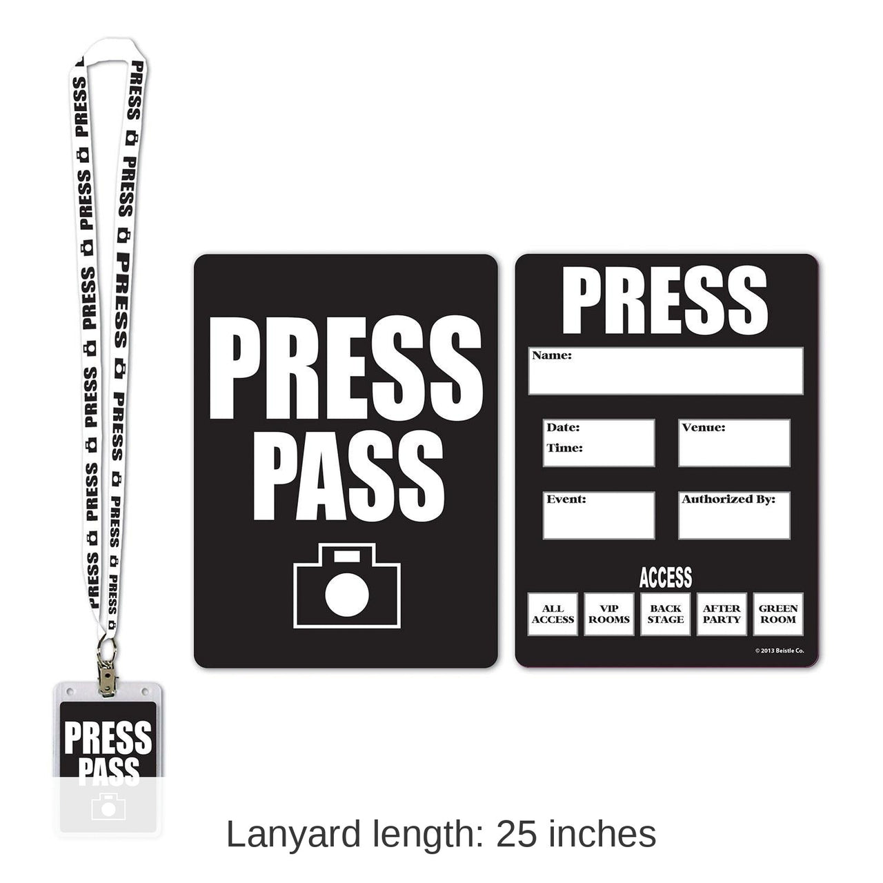 12 Pack Bulk Press Party Pass
