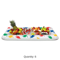 6 Pack Bulk Inflatable Grad Graduation Party Buffet Cooler