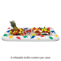 6 Pack Bulk Inflatable Grad Graduation Party Buffet Cooler