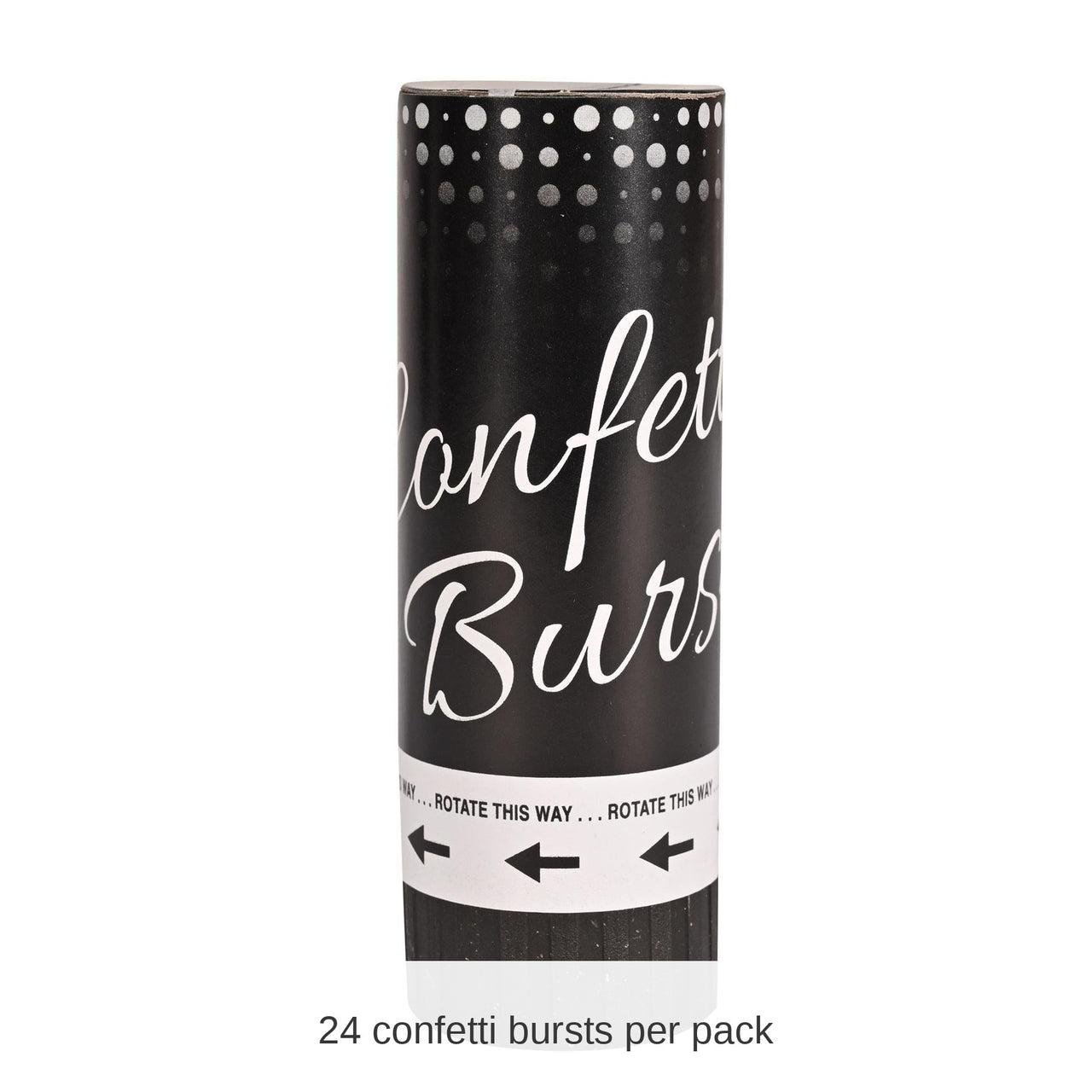 24 Pack Bulk Pkgd Confetti Bursts gold/silver