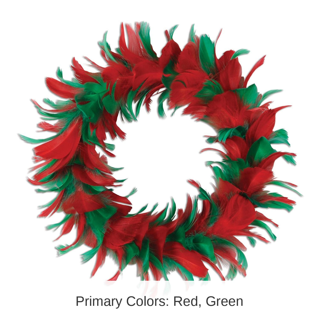 6 Pack Bulk 8 inch Christmas Fancy Wreath - red/green