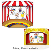 6 Pack Bulk Puppet Show Theater Photo Prop