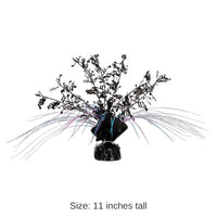 12 Pack Bulk Musical Notes Party Centerpiece - black - cerise - turquoise