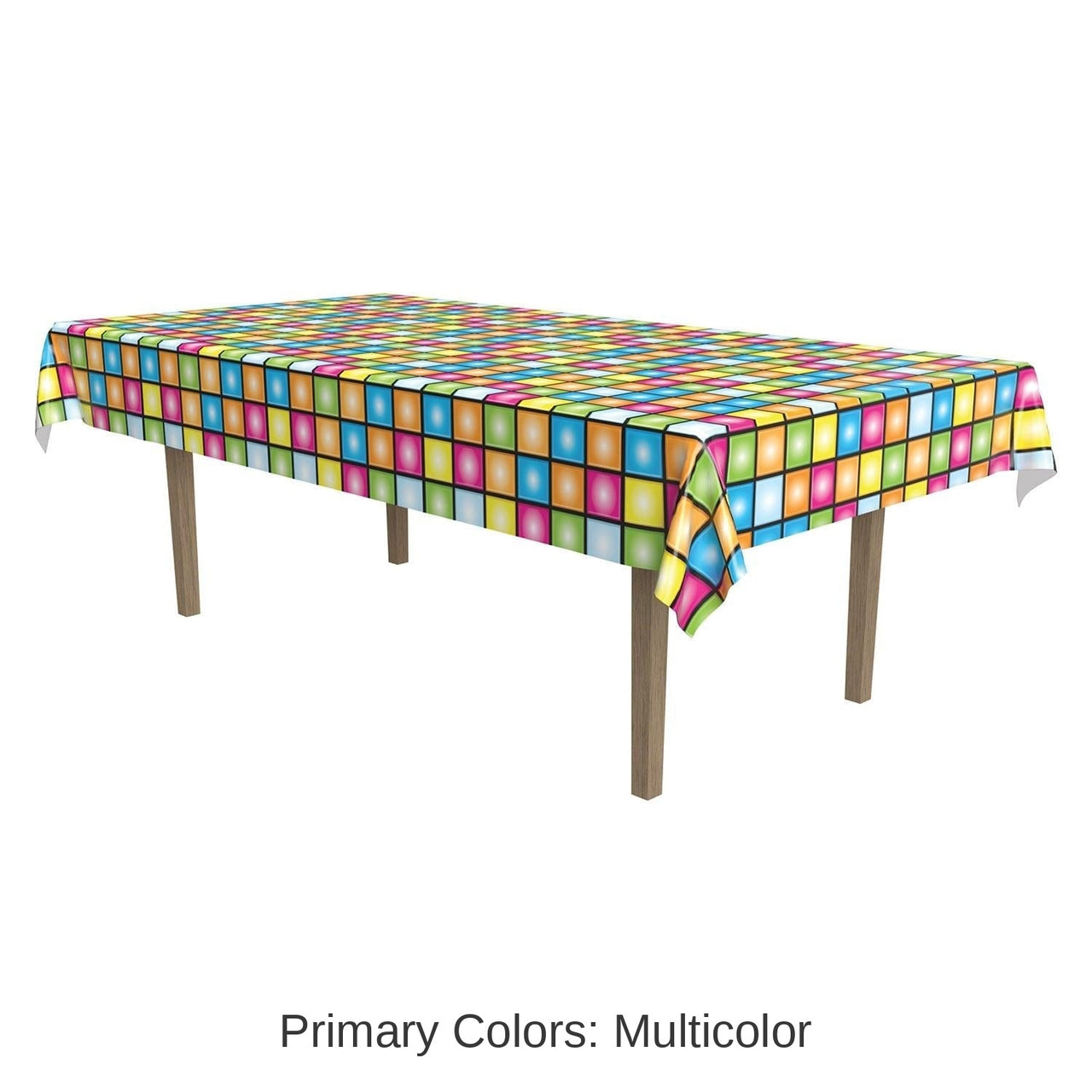 12 Pack Bulk Disco Party Tablecover