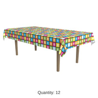 12 Pack Bulk Disco Party Tablecover
