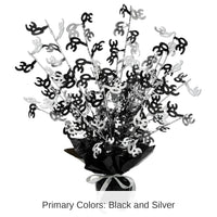 12 Pack Bulk 30th Birthday Centerpiece - black