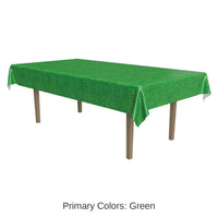 12 Pack Bulk Grass Party Tablecover