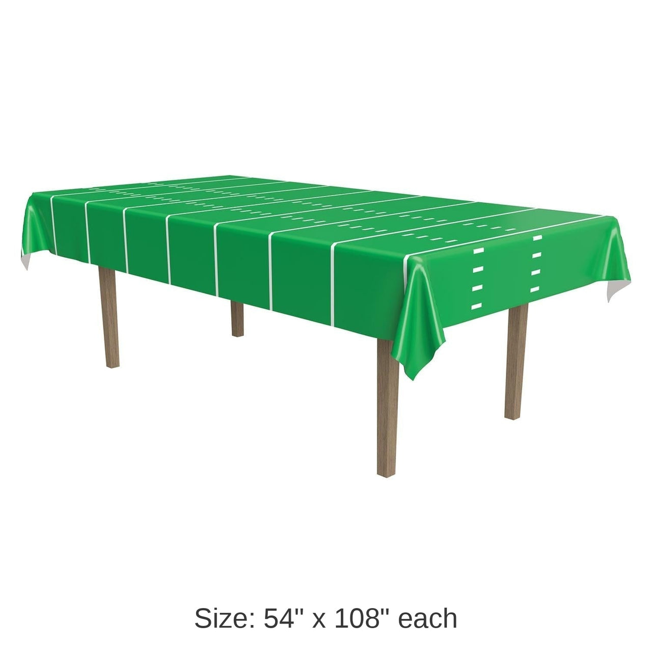 12 Pack Bulk Game Day Football Party Tablecover