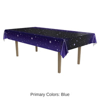 12 Pack Bulk Starry Night Party Tablecover