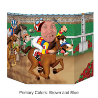6 Pack Bulk Horse Racing Party Photo Prop