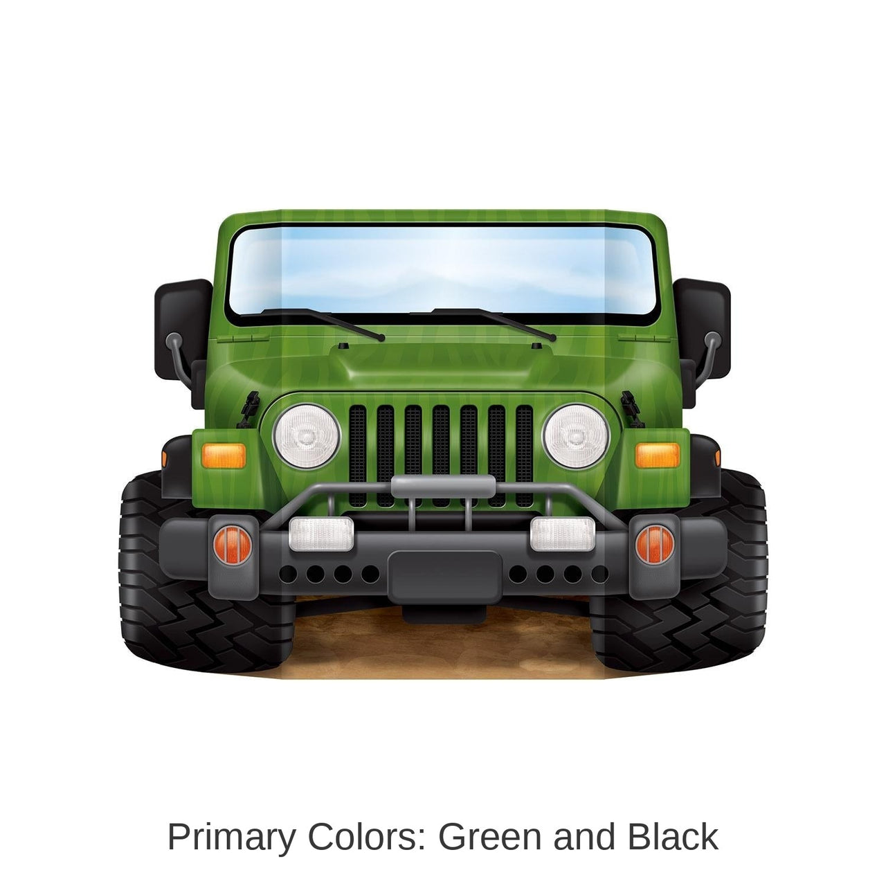 6 Pack Bulk Jungle Safari Party Photo Prop