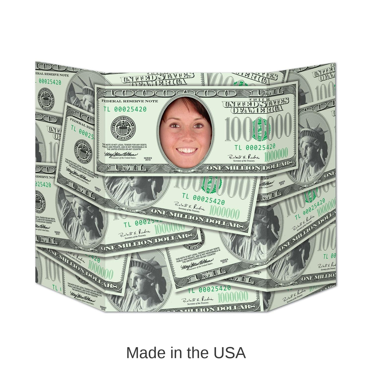 6 Pack Bulk Million Dollar Smile Party Photo Prop