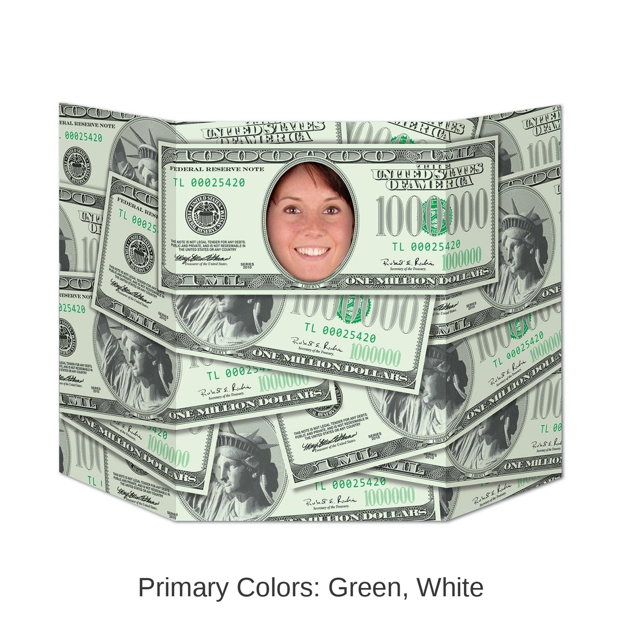 6 Pack Bulk Million Dollar Smile Party Photo Prop