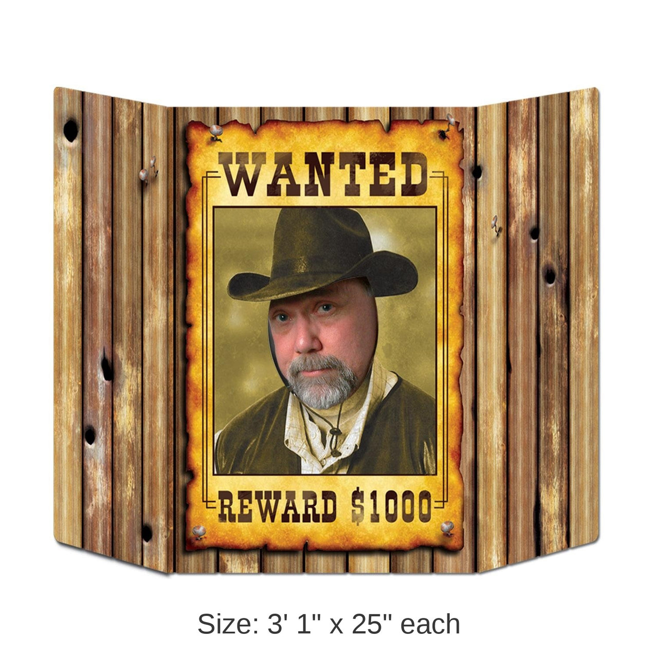 6 Pack Bulk Wanted Poster Party Photo Prop