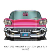 6 Pack Bulk Pink Convertible Party Photo Prop