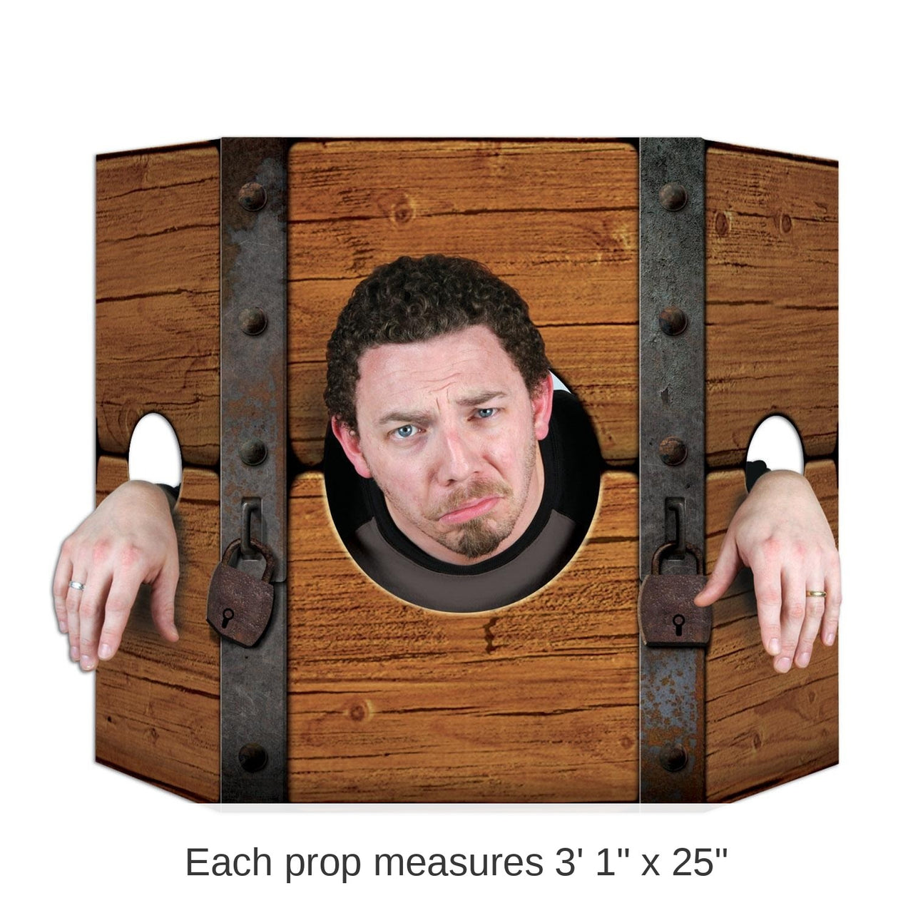 6 Pack Bulk Medieval Stockade Party Photo Prop