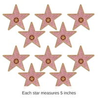 240 Pack Bulk Mini Star Party Cutouts