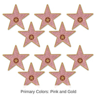 240 Pack Bulk Mini Star Party Cutouts