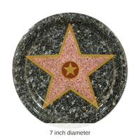 96 Pack Bulk Awards Night Star Theme Party Paper Plates 7 inch