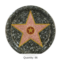 96 Pack Bulk Awards Night Star Theme Party Paper Plates 7 inch