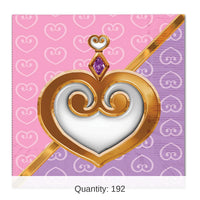 192 Pack Bulk Princess Party Luncheon Napkins