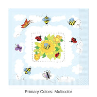 192 Pack Bulk Garden Luncheon Napkins