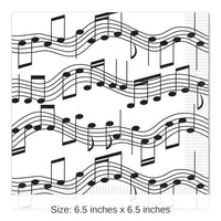 192 Pack Bulk Musical Notes Party Luncheon Napkins