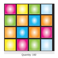 192 Pack Bulk Disco Party Luncheon Napkins