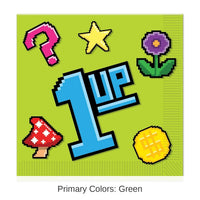 192 Pack Bulk 8-Bit Party Luncheon Napkins
