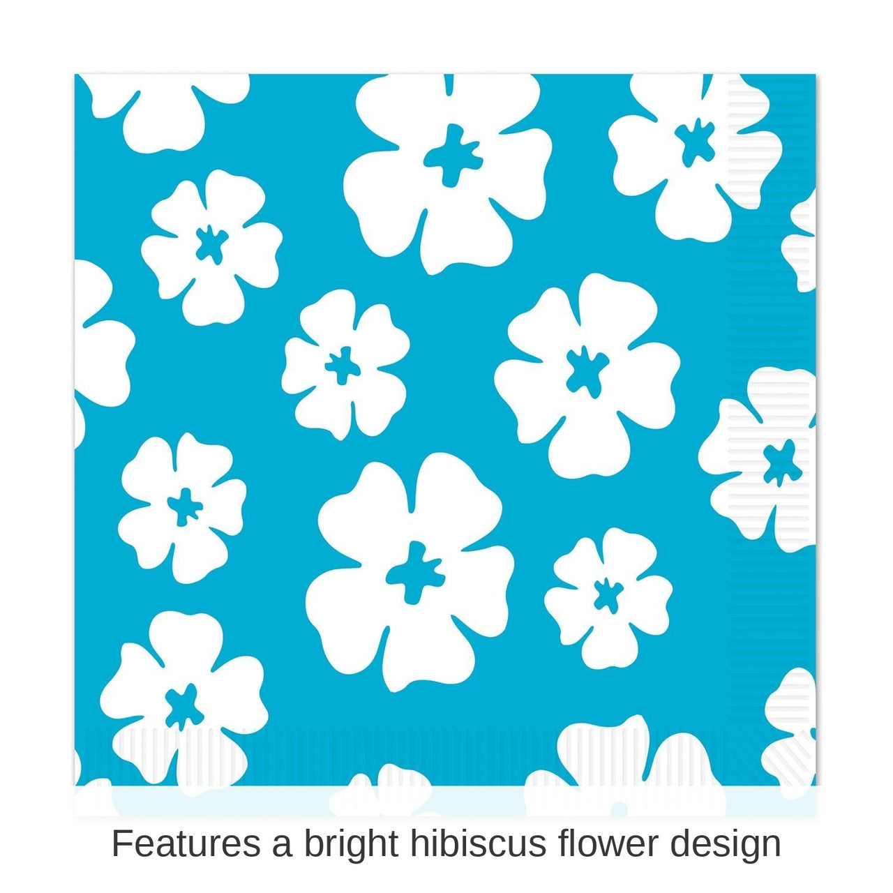 192 Pack Bulk Luau Party Hibiscus Luncheon Napkins