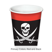 96 Pack Bulk Pirate Party Beverage Cups