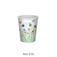 96 Pack Bulk Garden Beverage Cups