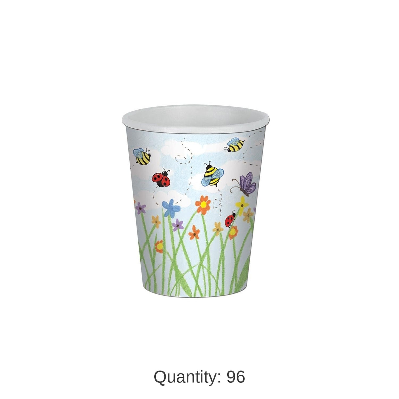 96 Pack Bulk Garden Beverage Cups