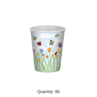 96 Pack Bulk Garden Beverage Cups
