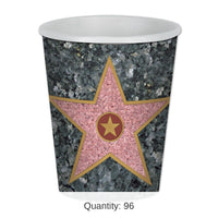 96 Pack Bulk Star Party Beverage Cups