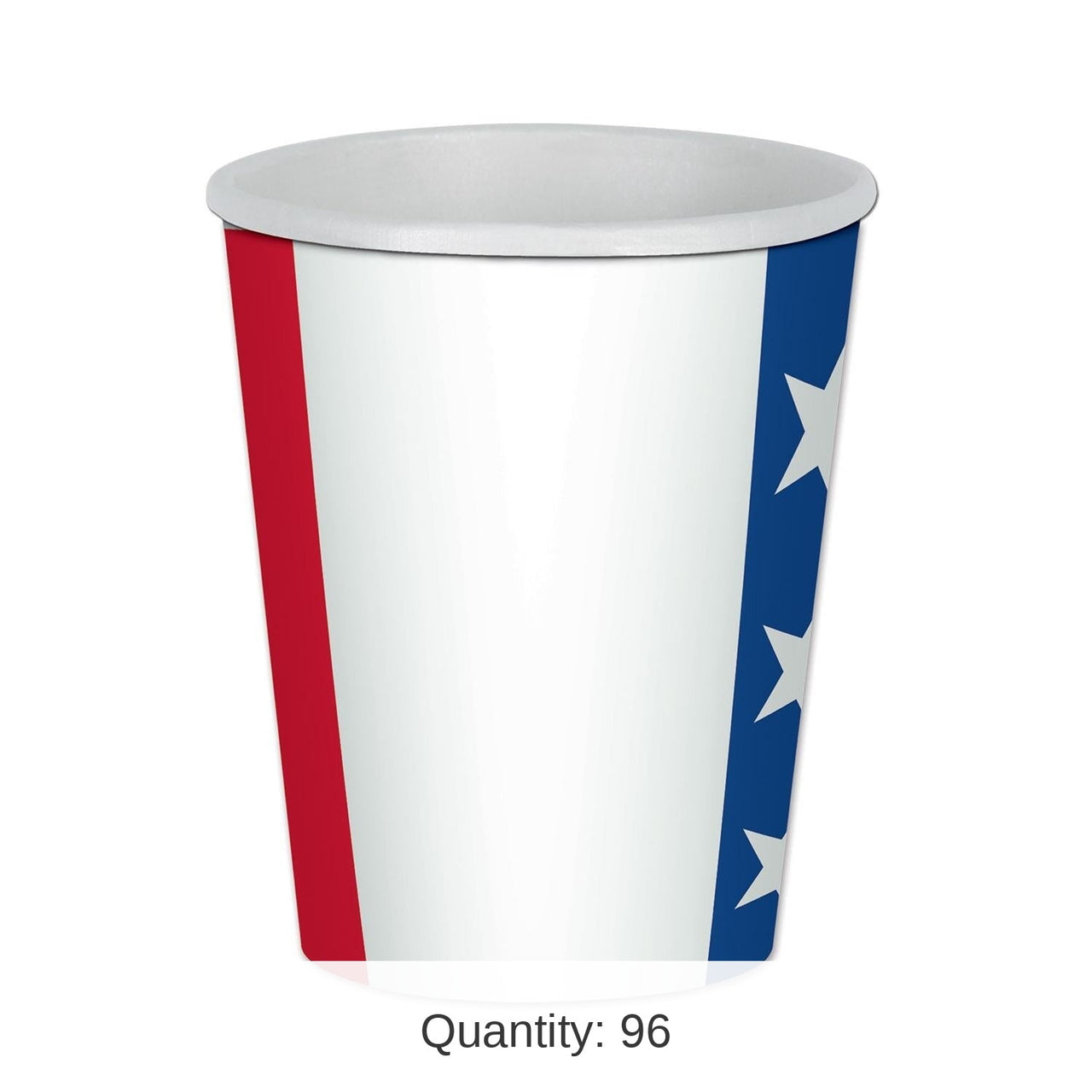 96 Pack Bulk Patriotic Beverage Cups