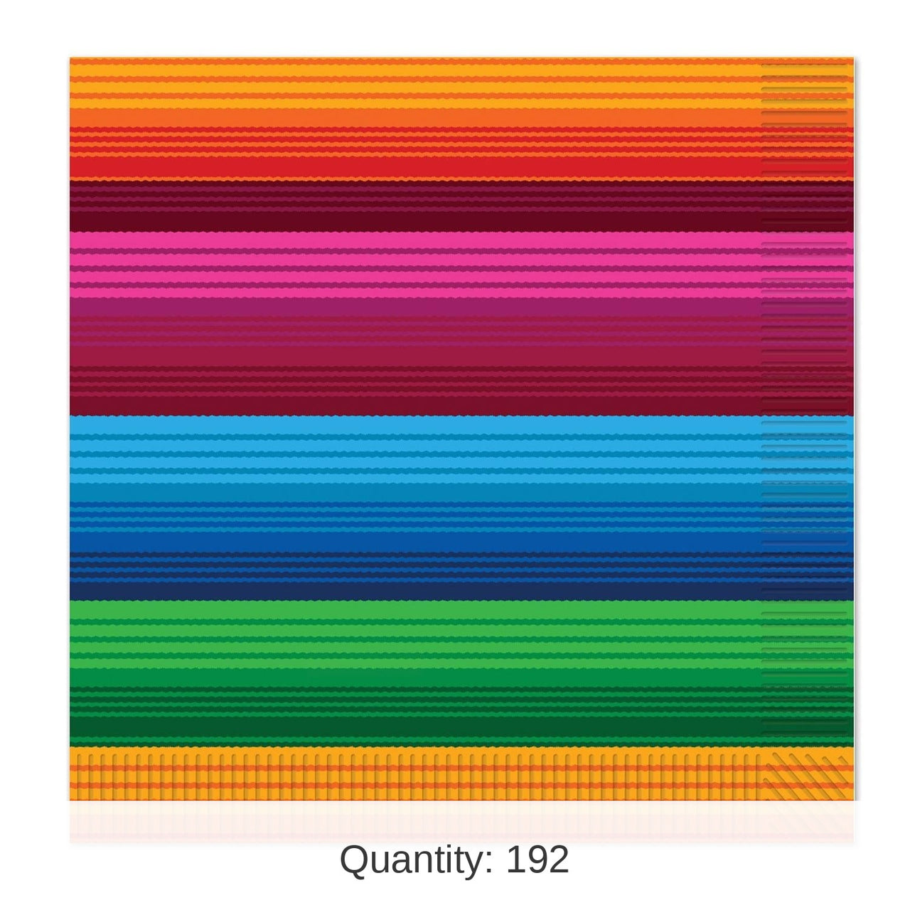 192 Pack Bulk Fiesta Luncheon Napkins