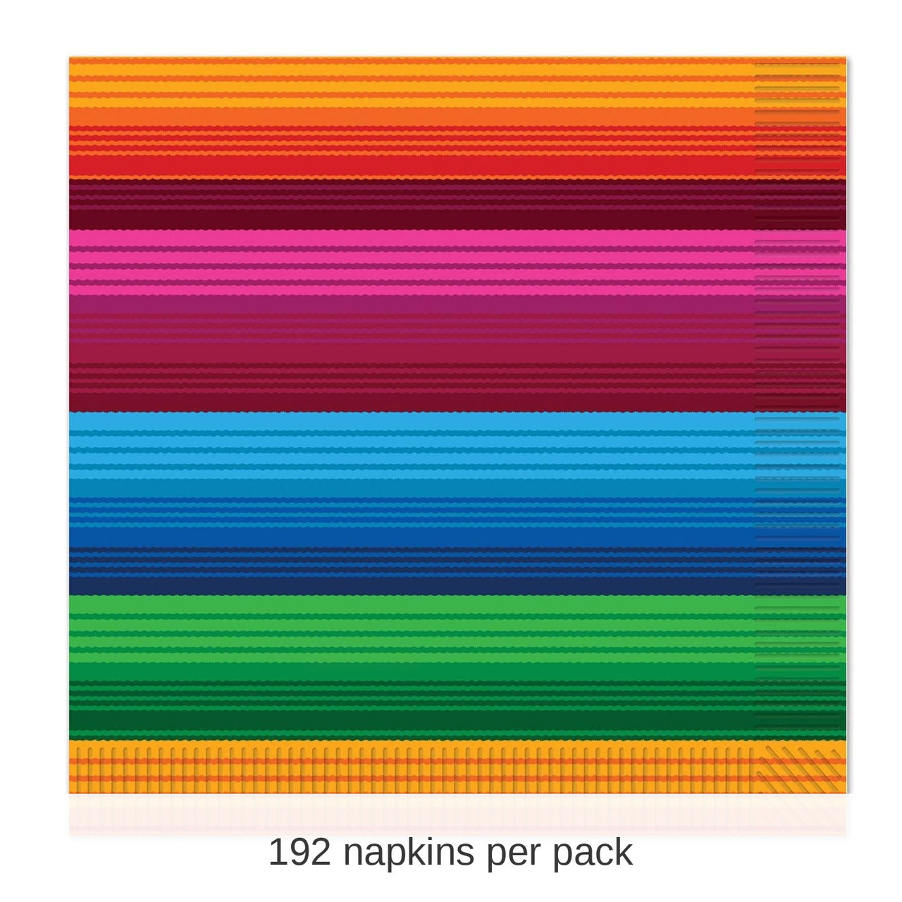 192 Pack Bulk Fiesta Luncheon Napkins
