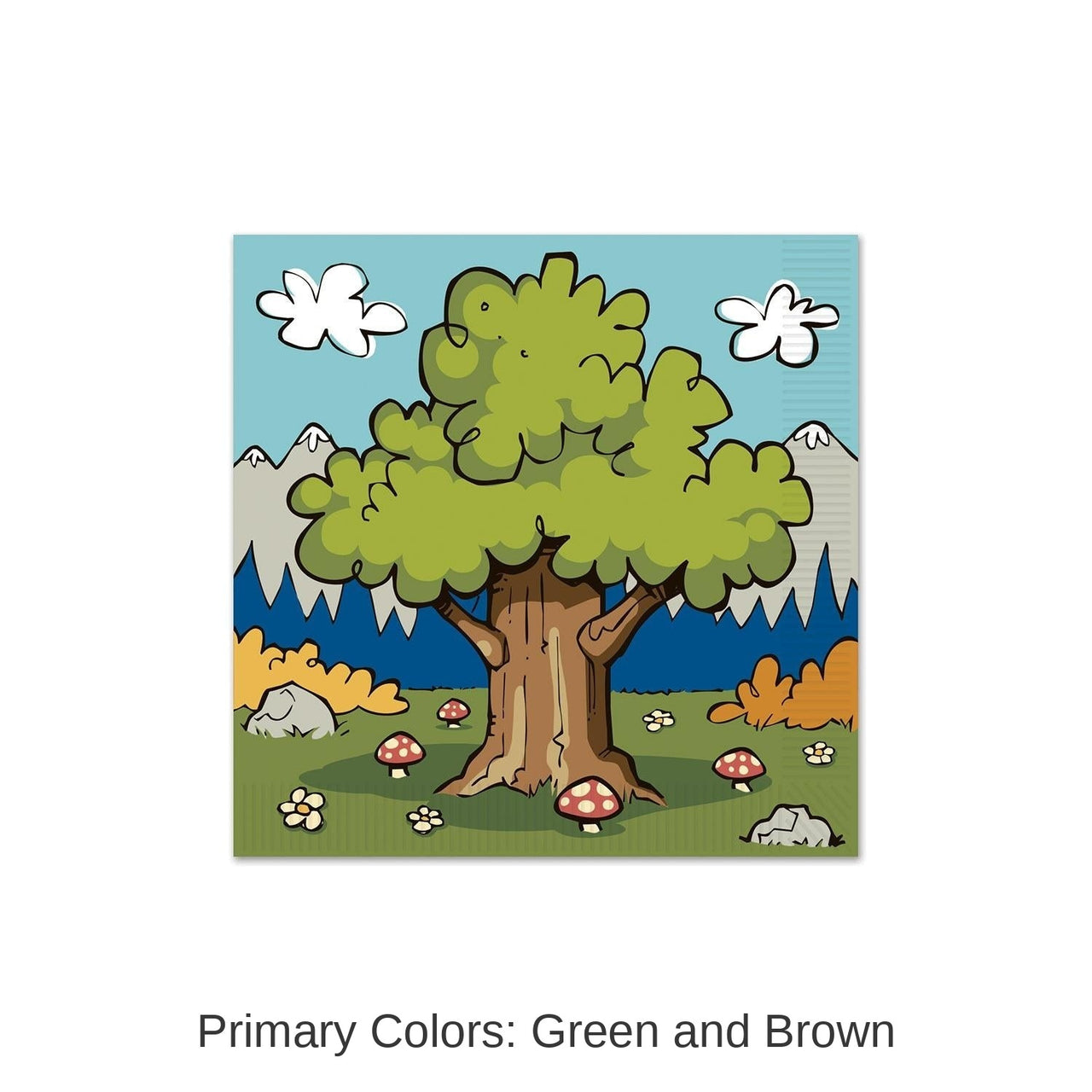 192 Pack Bulk Woodland Friends Party Luncheon Napkins