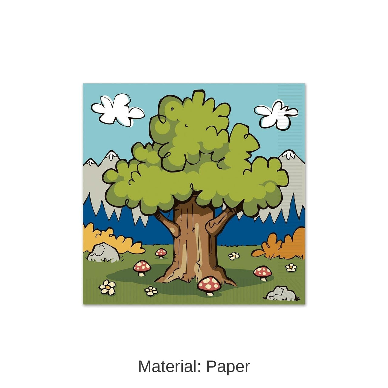 192 Pack Bulk Woodland Friends Party Luncheon Napkins