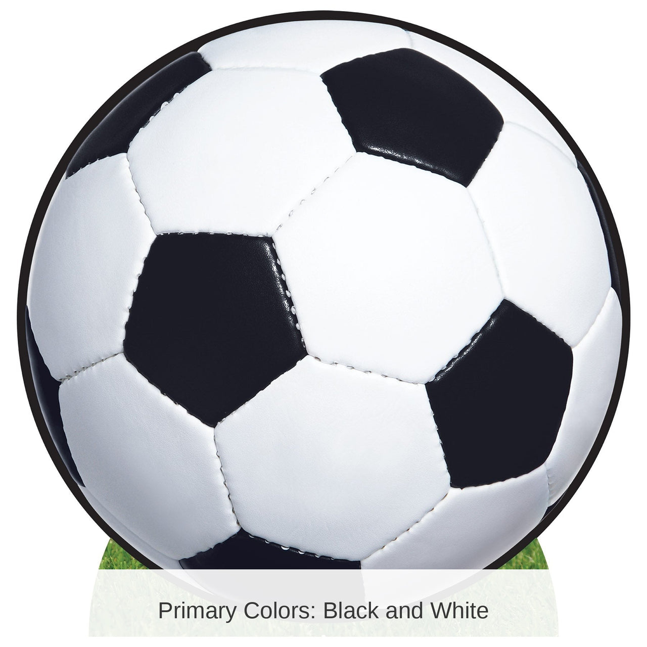 4 Pack Bulk Soccer Ball Stand-Up